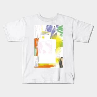 Abstract Border Kids T-Shirt